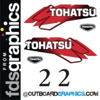 346-67536-5 Sticker 30 hp Engine Cover Marker Decal 1 OEM Tohatsu Hood 